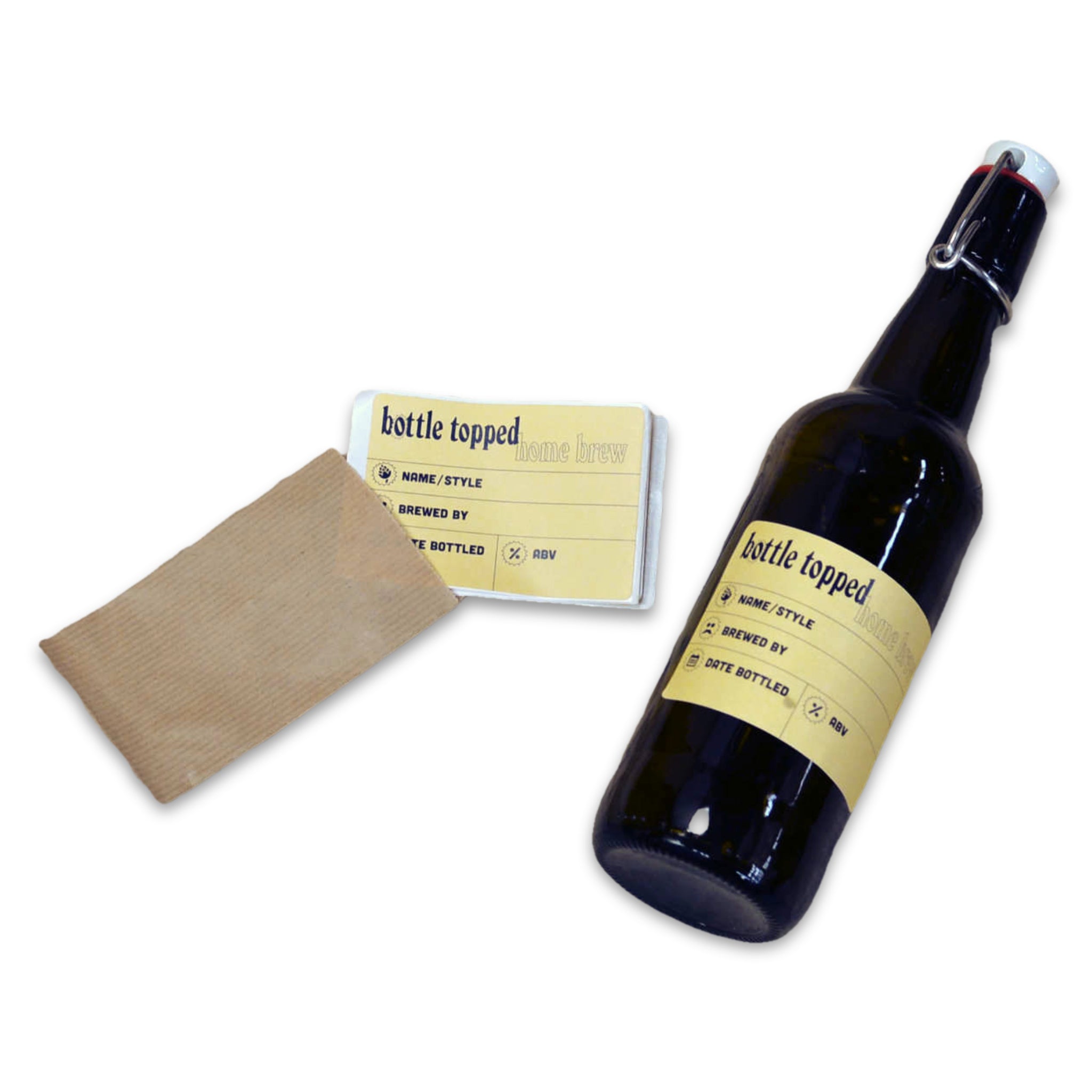Home Brew Bottle Labels
