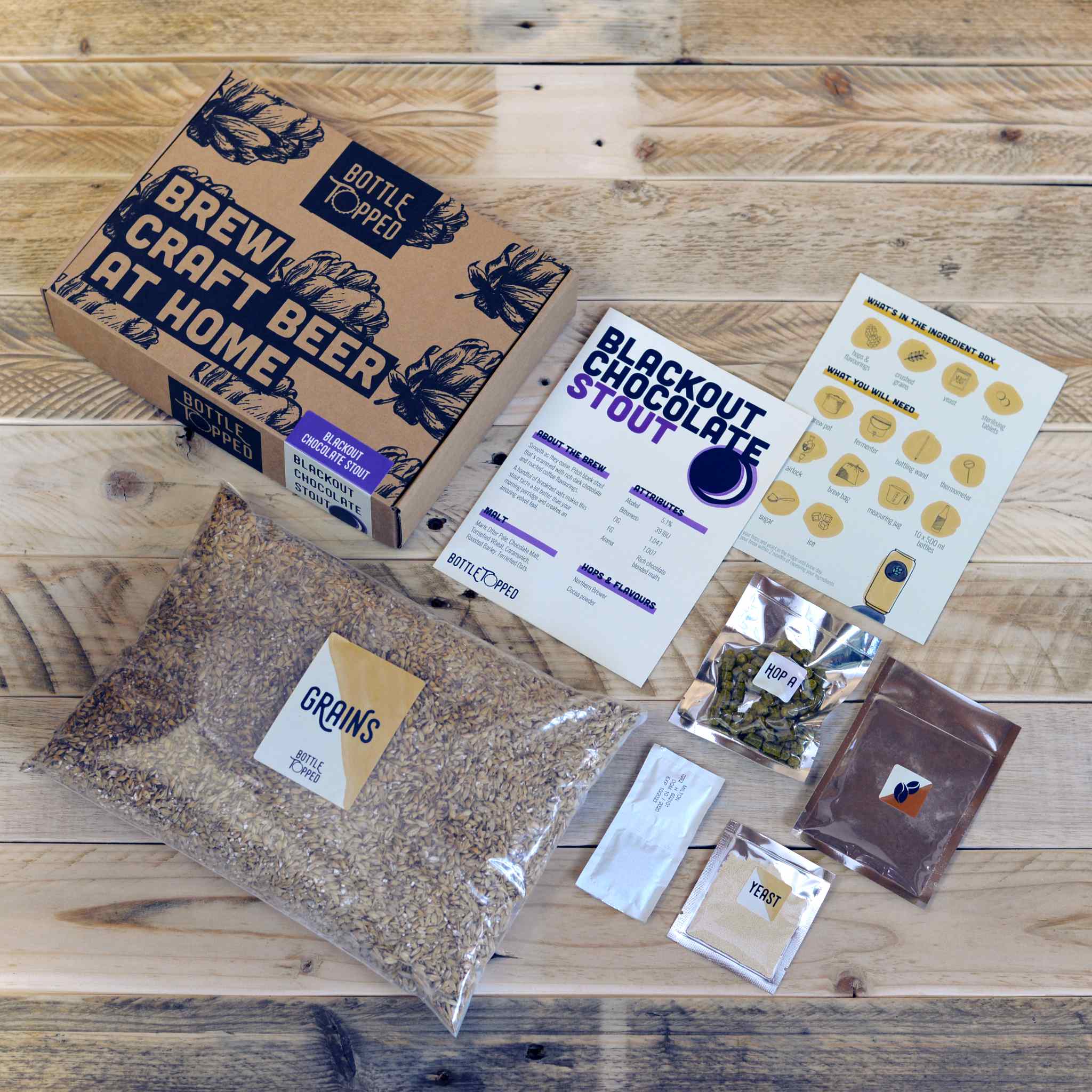 Blackout Chocolate Stout Ingredient Kit