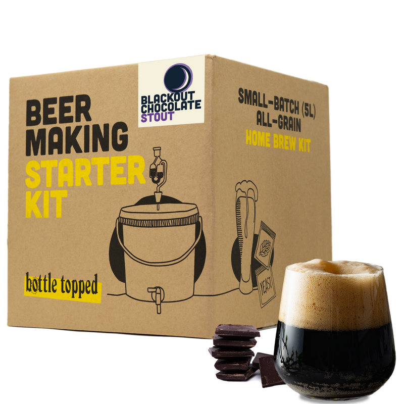 Craft Beer Home Brew Starter Kit AllGrain, 9Pint Beer Making Kit