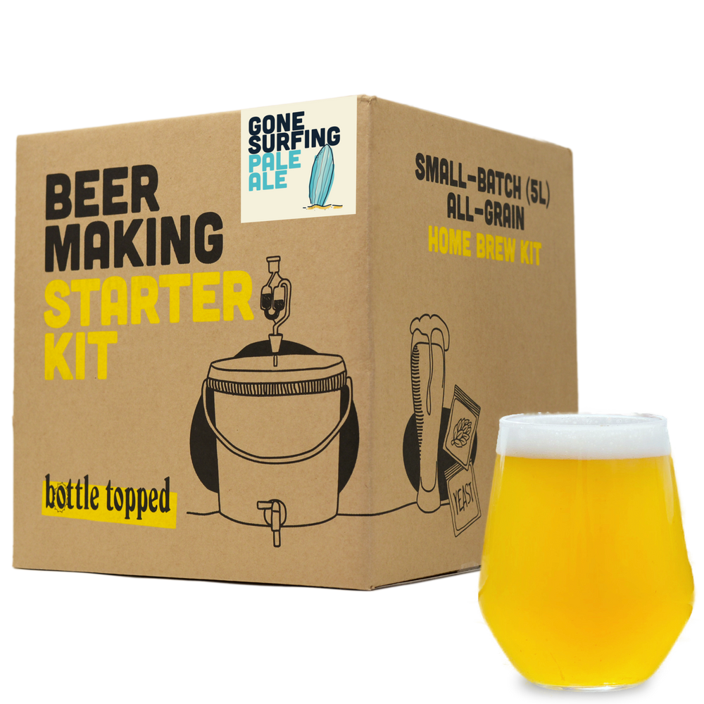 Craft Beer Home Brew Starter Kit AllGrain, 9Pint Beer Making Kit