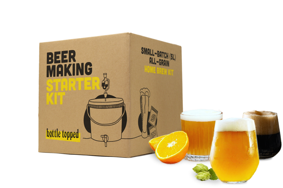 Bottle Topped Brew Craft Beer at Home