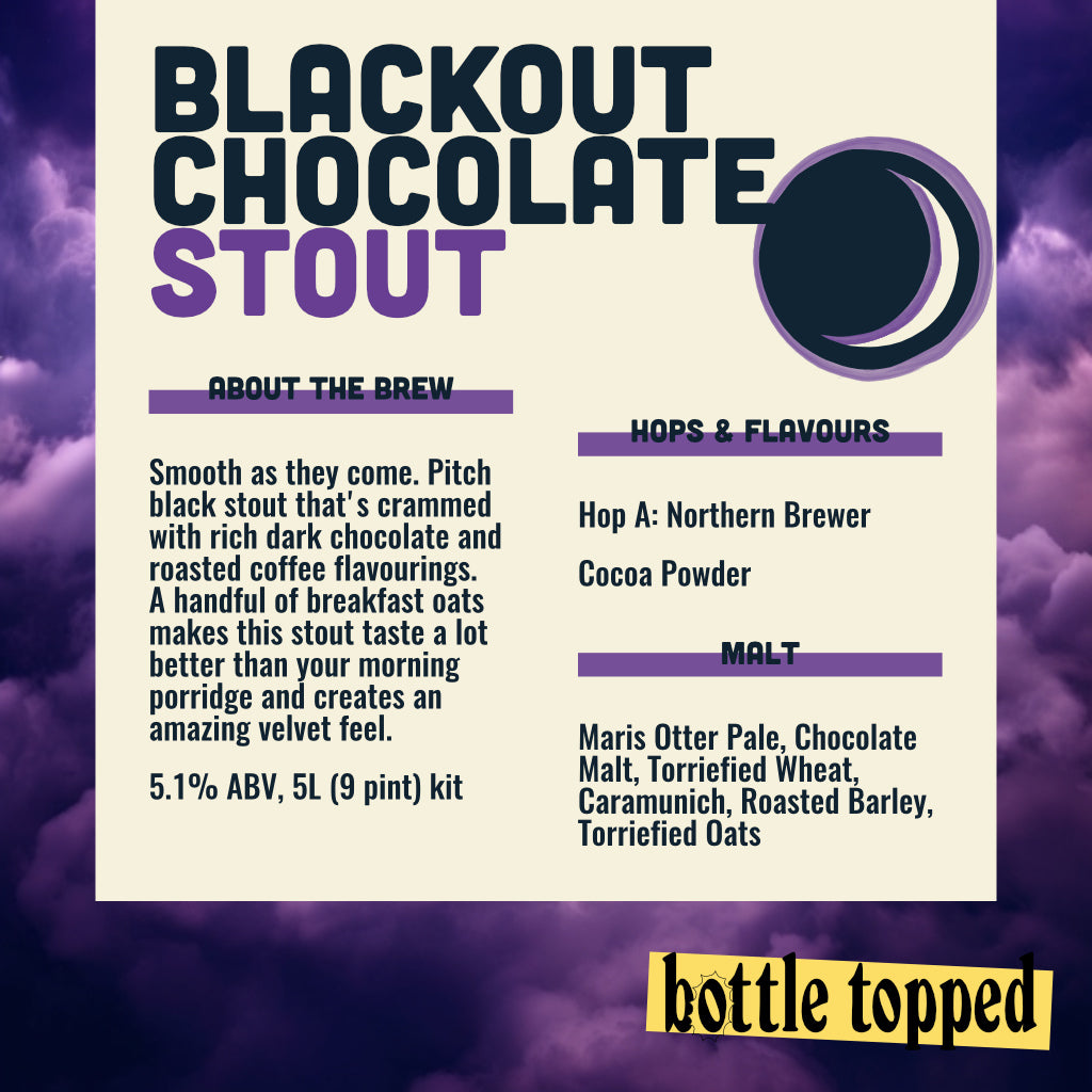 Blackout Chocolate Stout Ingredient Kit