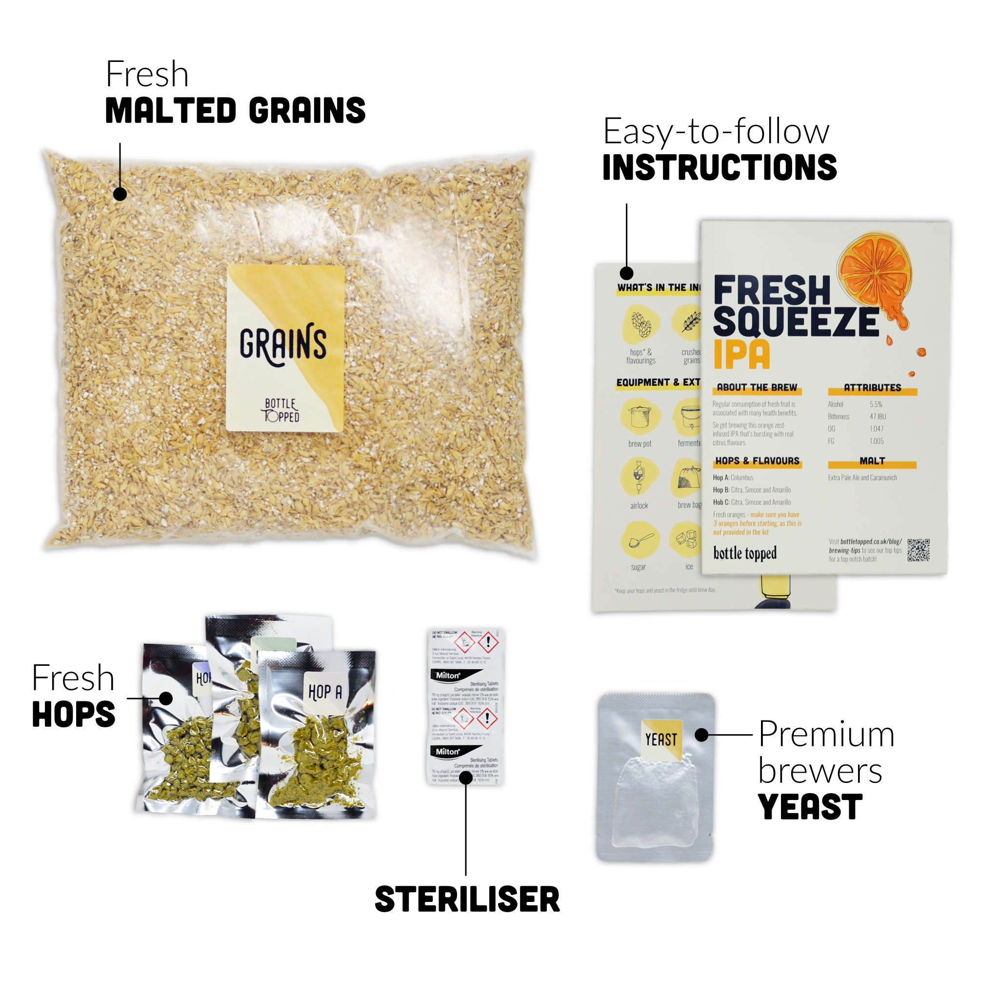 Fresh Squeeze IPA Home Brew Starter Kit
